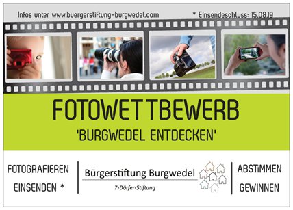 Fotowettbewerb der Bürgerstiftung Burgwedel