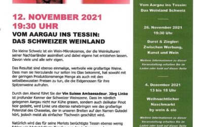 Wein & Sie präsentiert das Schweizer Weinland